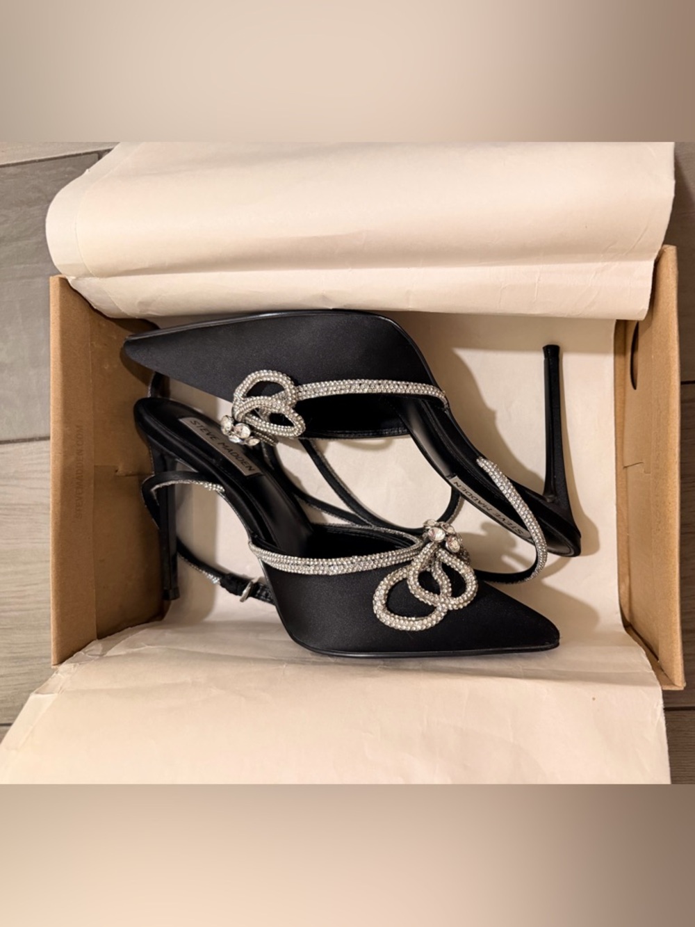 Steve Madden "VIABLE" Black Womens - Picture 4 of 14
